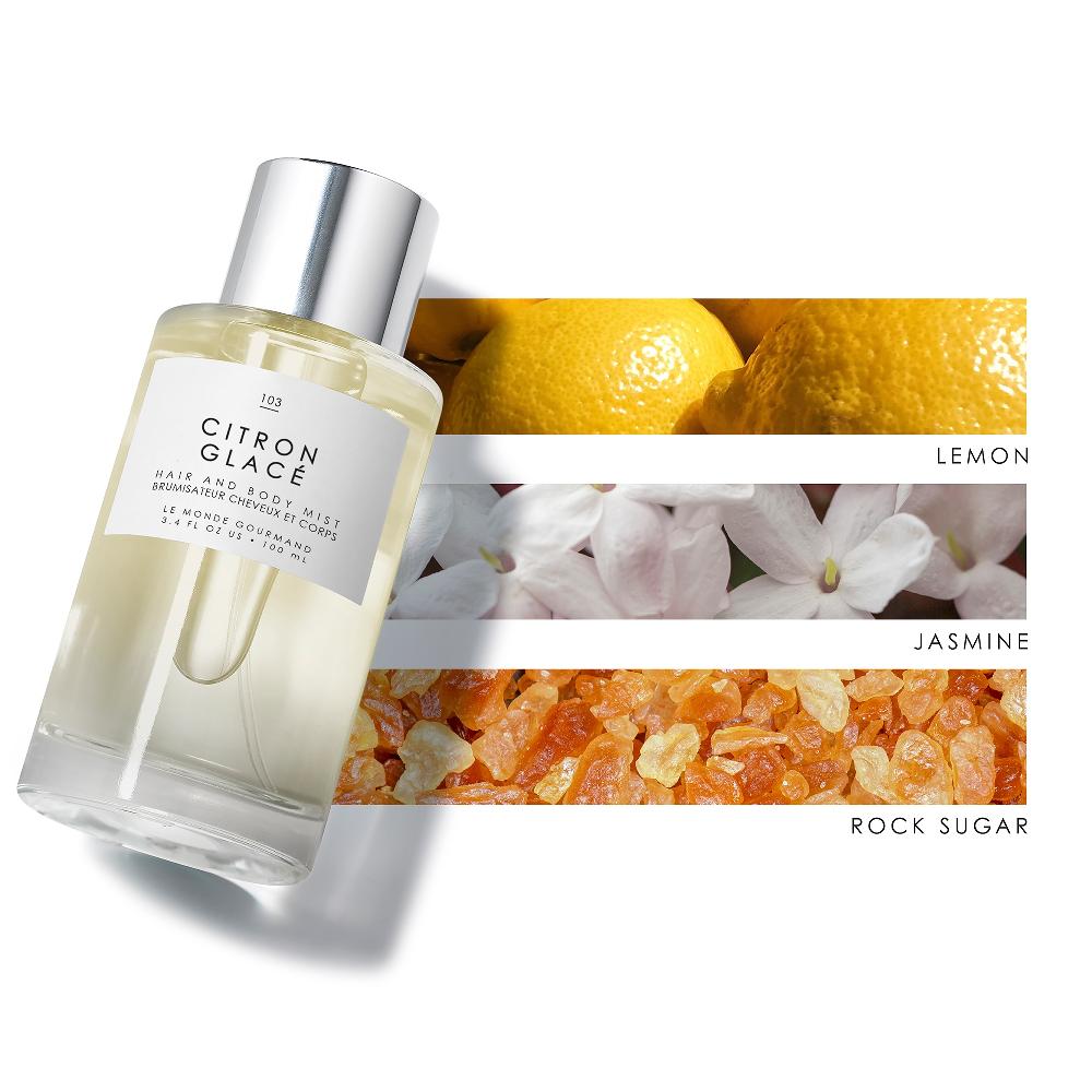 Lookfantastic Le Monde Gourmand Citron Glace Hair & Body Eau De Toilette 100ml