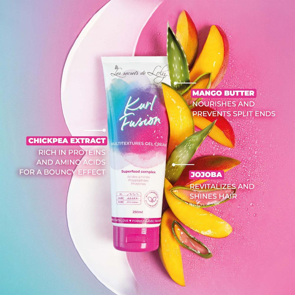 Lookfantastic Les Secrets De Loly Kurl Fusion Multitexture Stylinggel-Creme 250ml