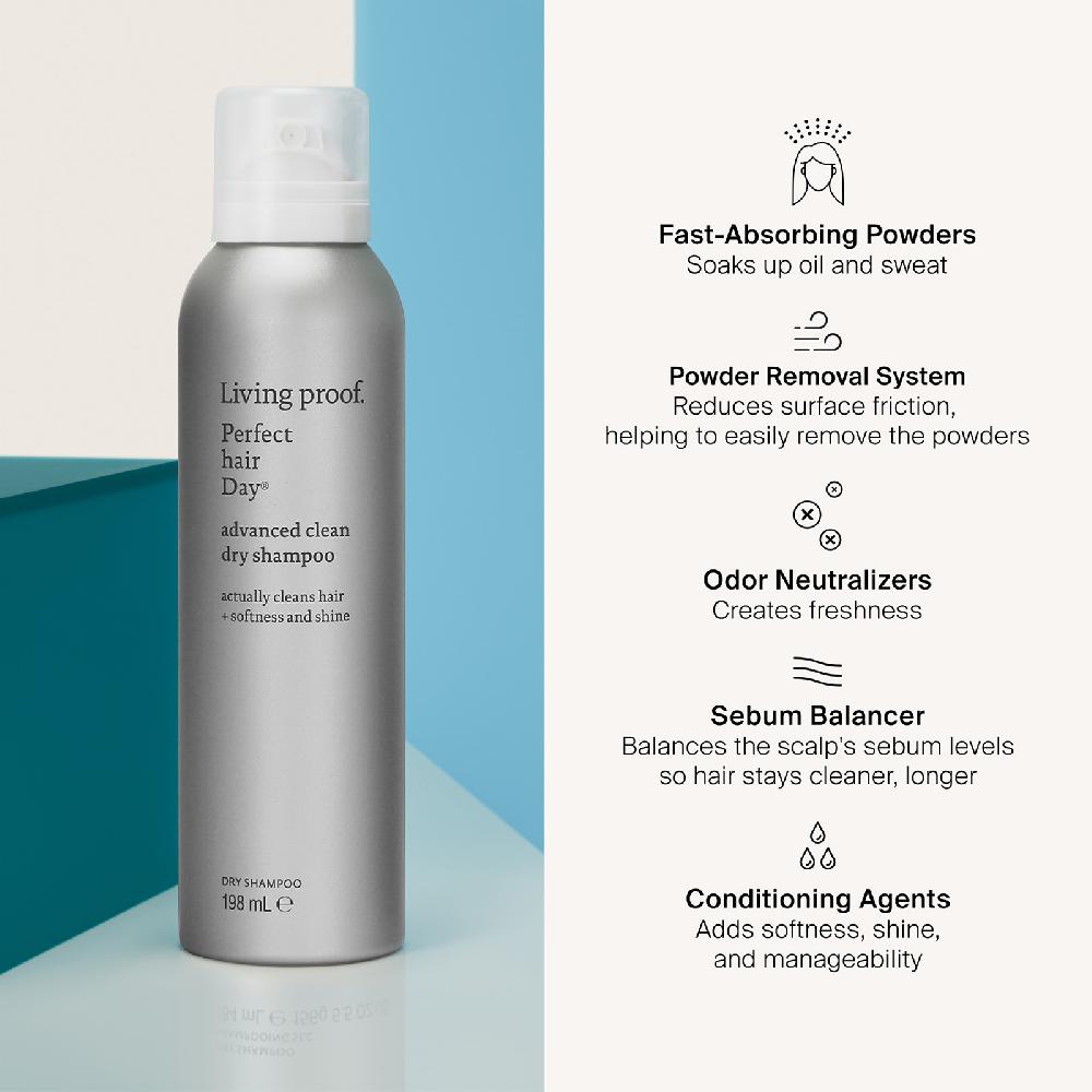 Lookfantastic Living Proof Perfect Hair Day (PhD) Advanced Clean Dry Shampoo 198ml