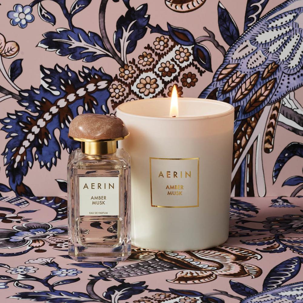 Lookfantastic AERIN Bernstein-Moschus-Kerze