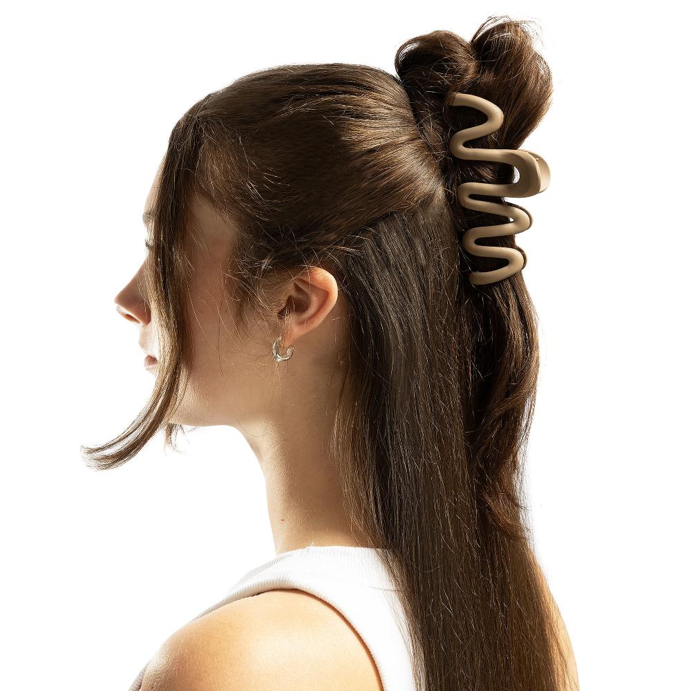 Lookfantastic Brushworks Wave Claw Clips - 3 Pack