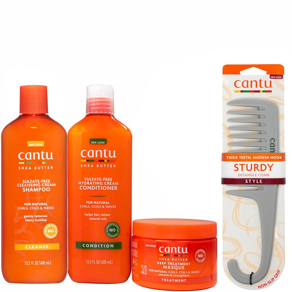 lookfantastic Cantu Wash Day Essentials Bundle
