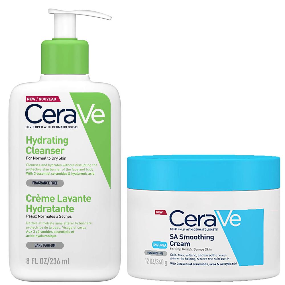 lookfantastic CeraVe Hydrate and Smooth Bundle