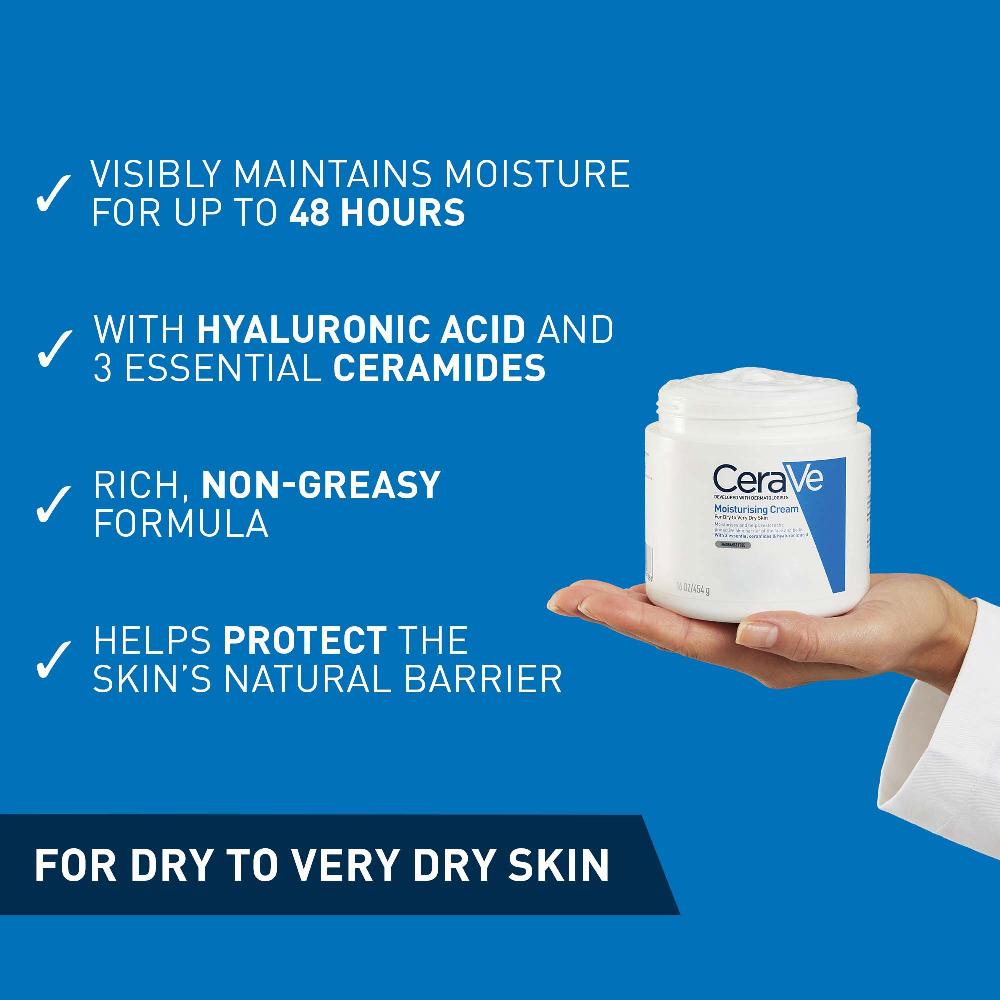 Lookfantastic CeraVe Moisturising Cream 454 G
