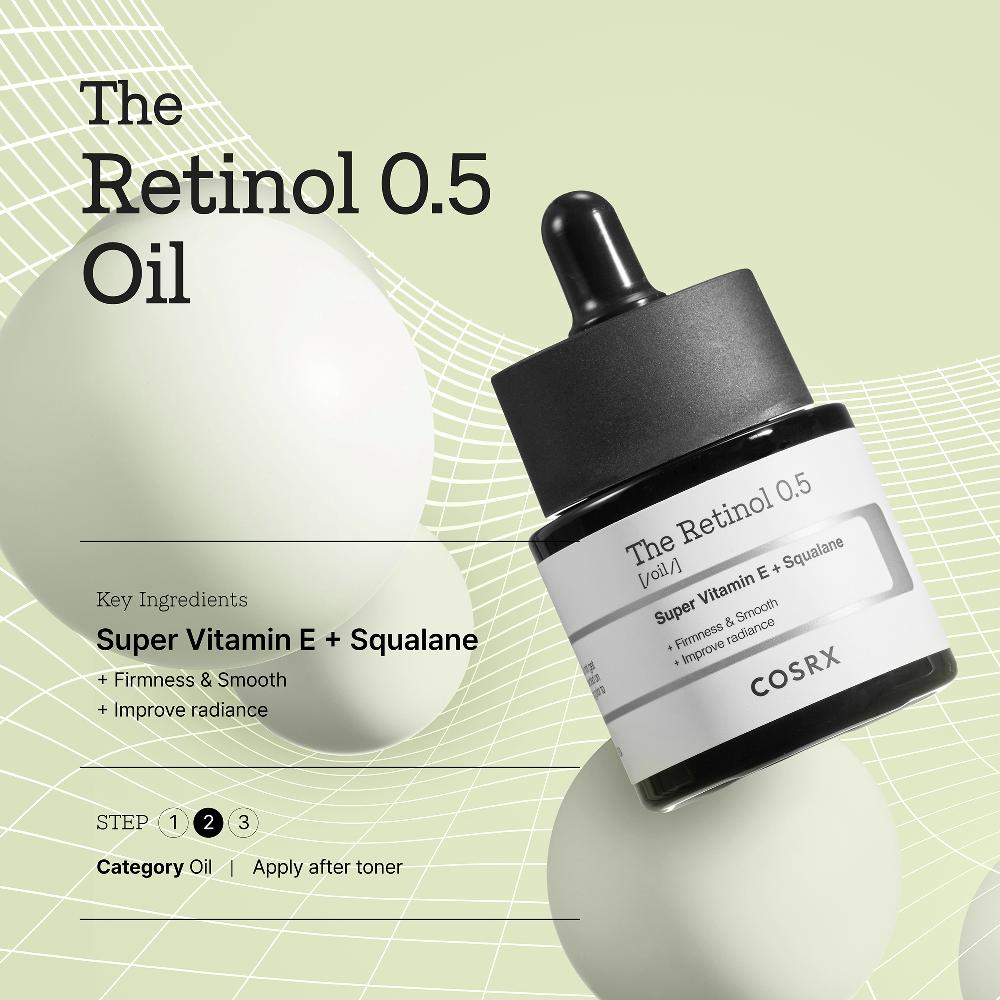 Lookfantastic COSRX The Retinol 0.5 Oil 20ml