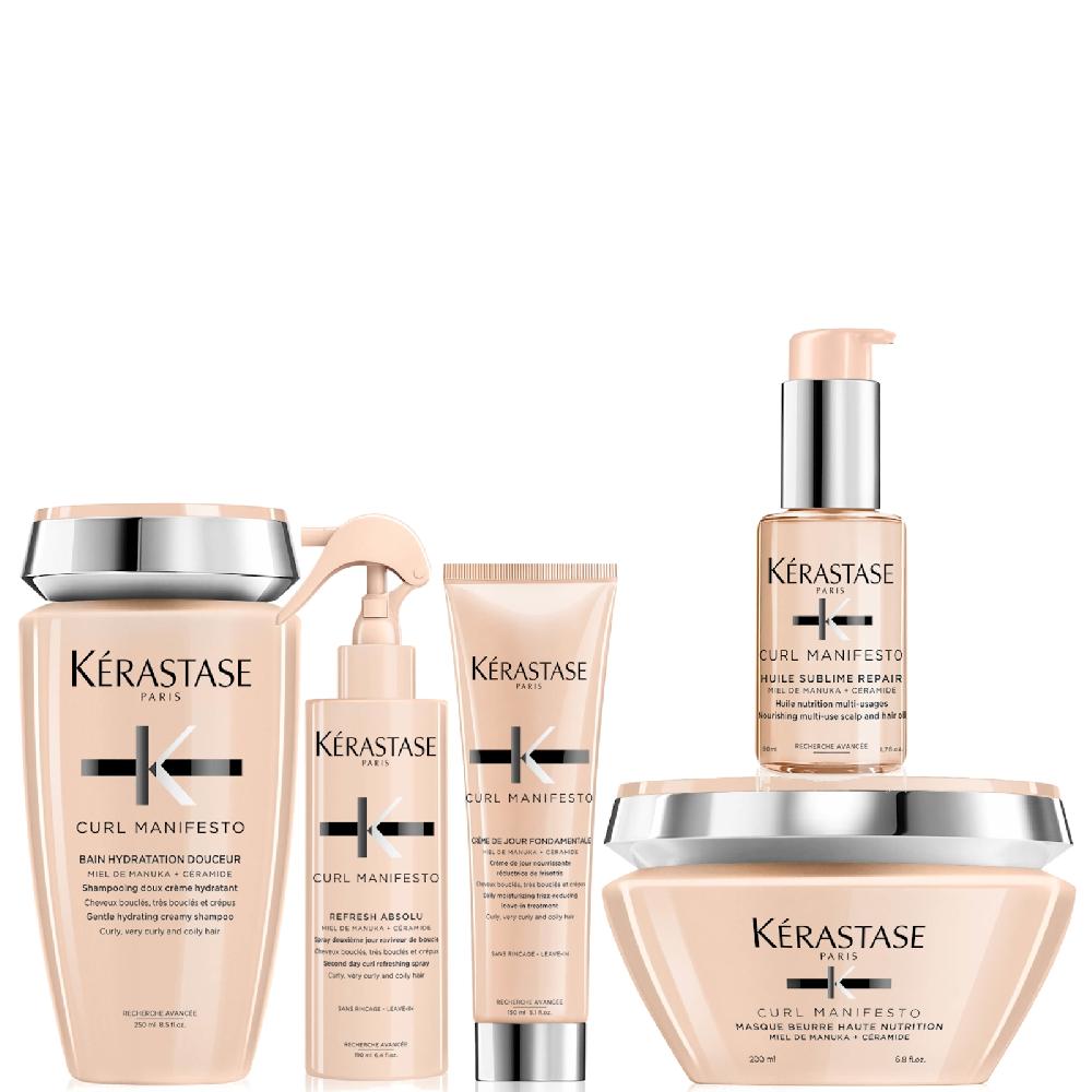 lookfantastic Kérastase Coily Hair Heroes Bundle