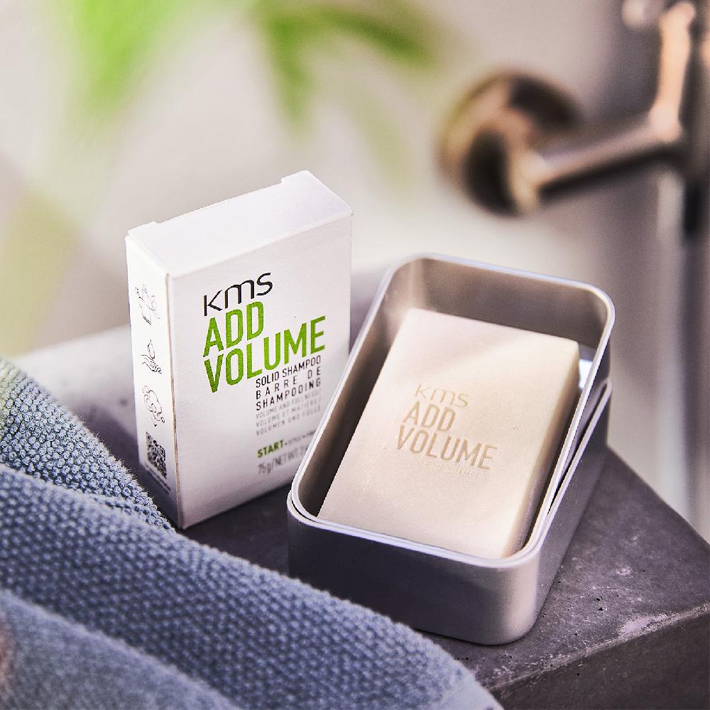 Lookfantastic KMS Add Volume Solid Shampoo 75g