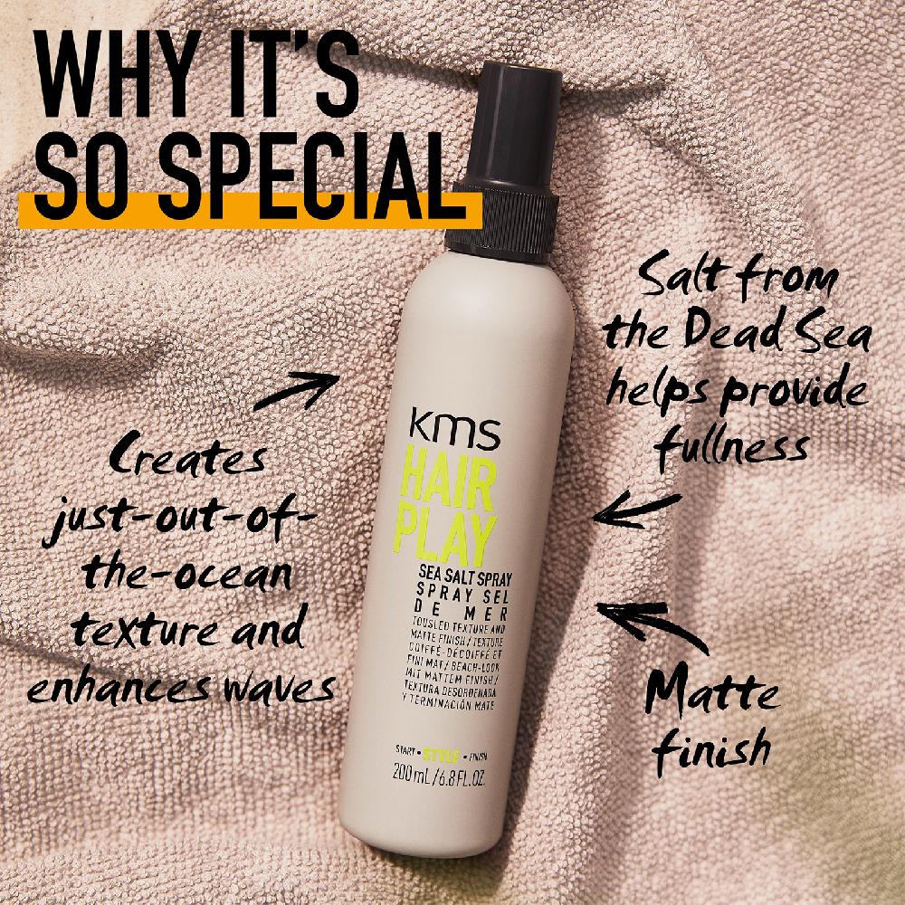 Lookfantastic KMS Hairplay Sea Salt Spray 200ml