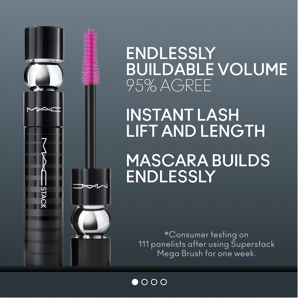 Lookfantastic MAC Stack Mascara - Black 12ml