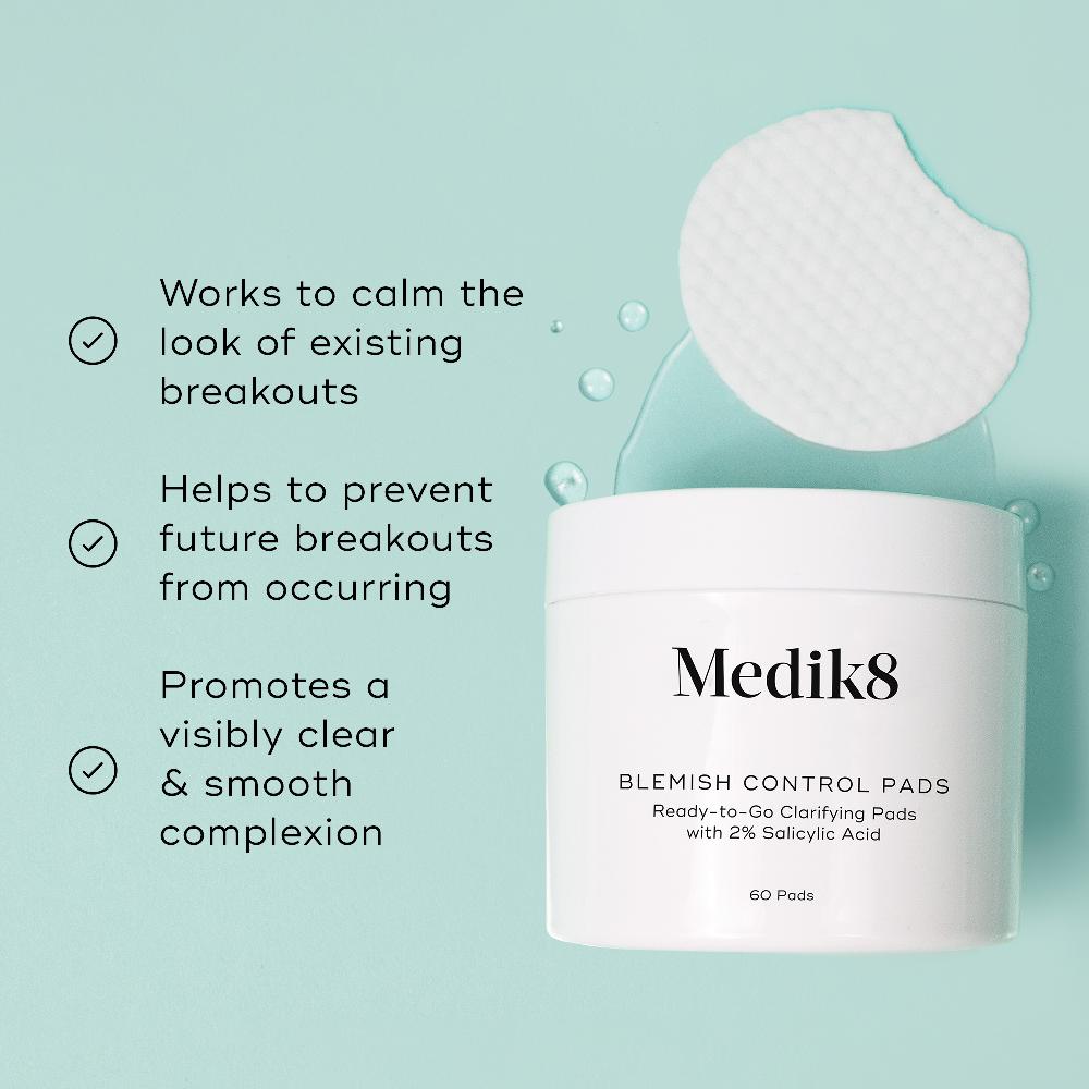 Lookfantastic Medik8 Blemish Control Pads (60 Pads)
