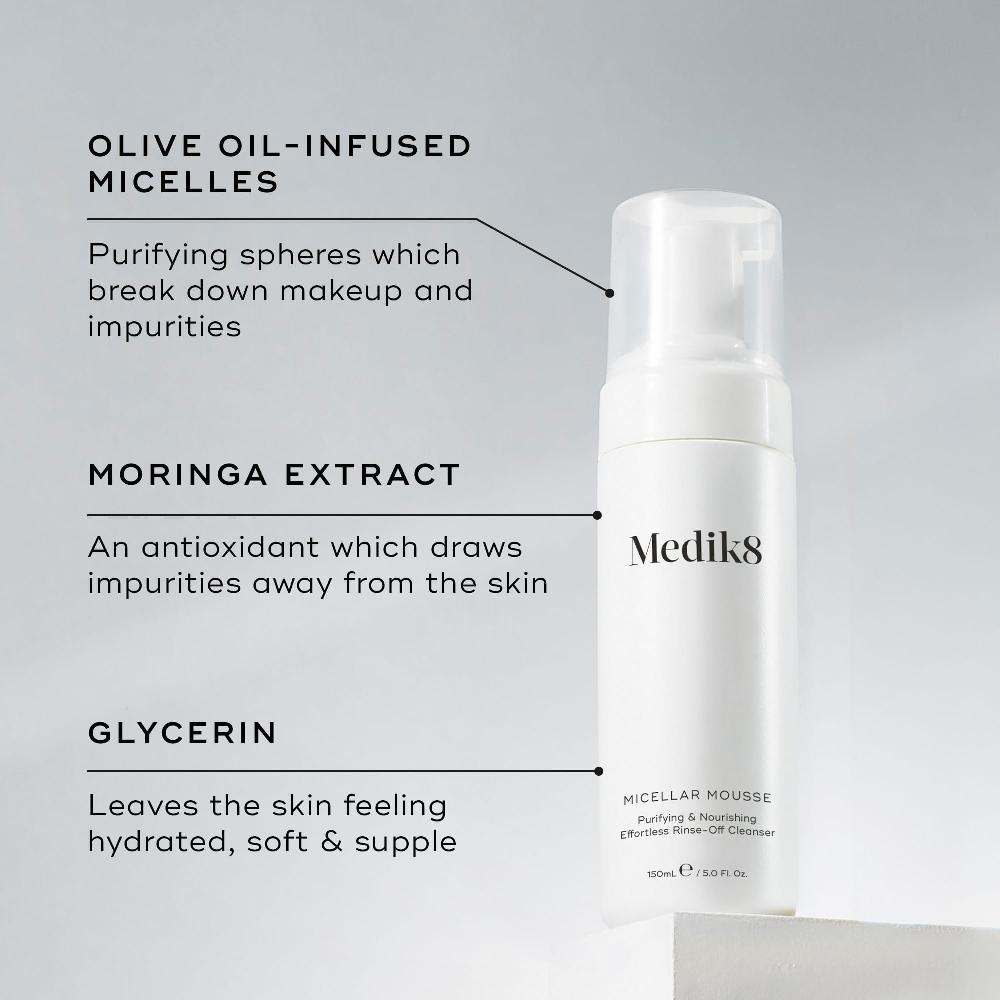 Lookfantastic Medik8 Micellar Mousse 150 Ml