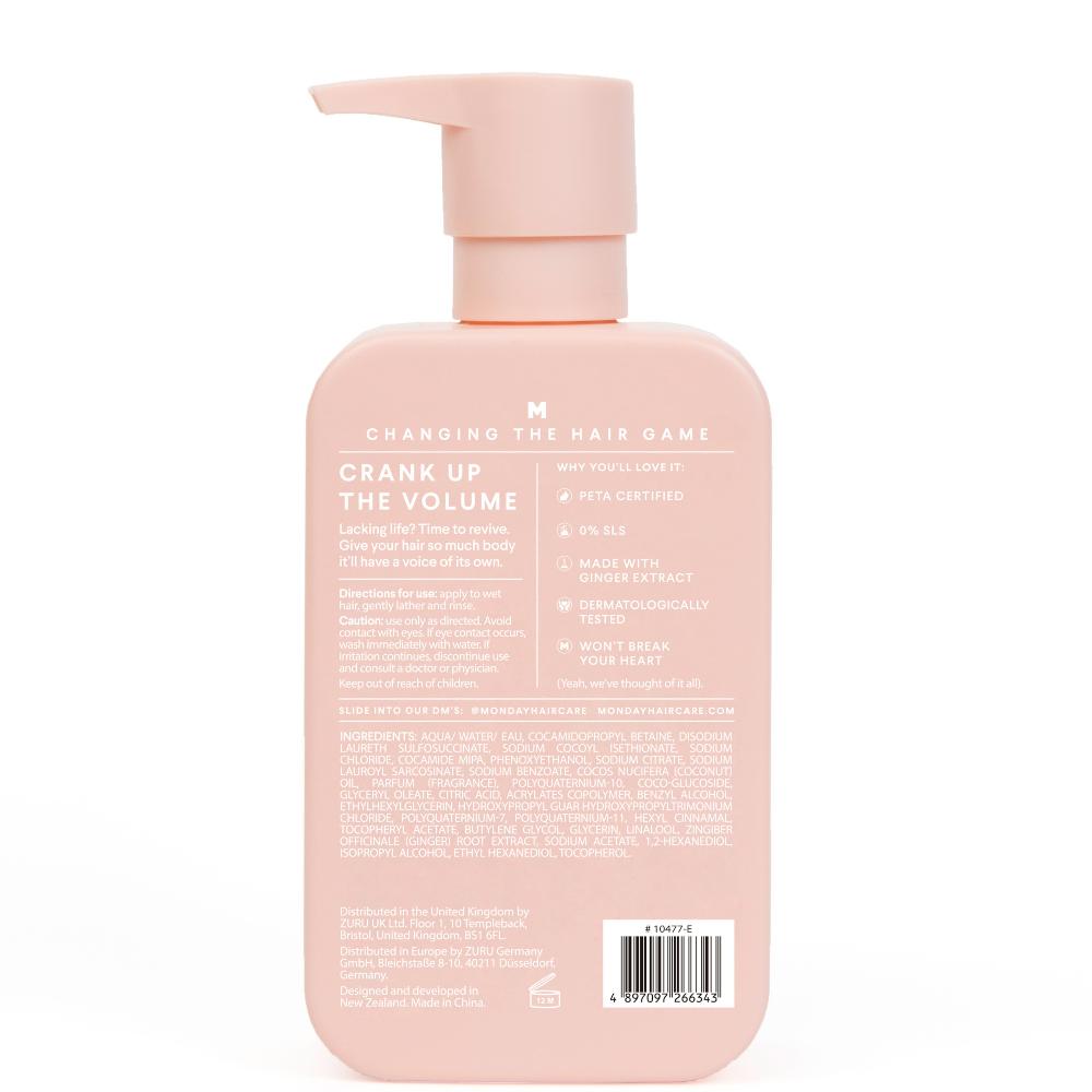 Lookfantastic MONDAY Haircare Volume Shampoo 350ml
