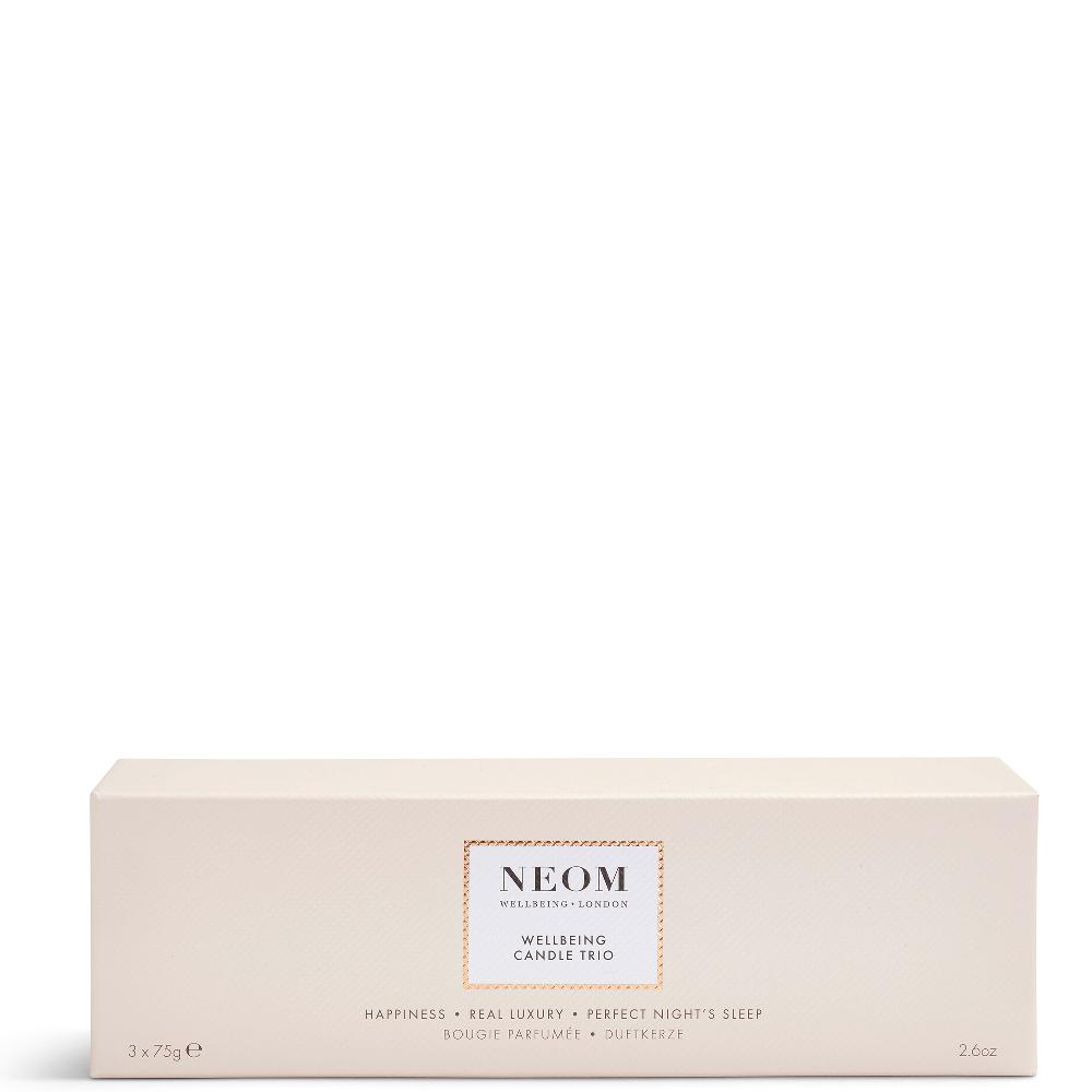 Lookfantastic NEOM Wellbeing Candle Trio