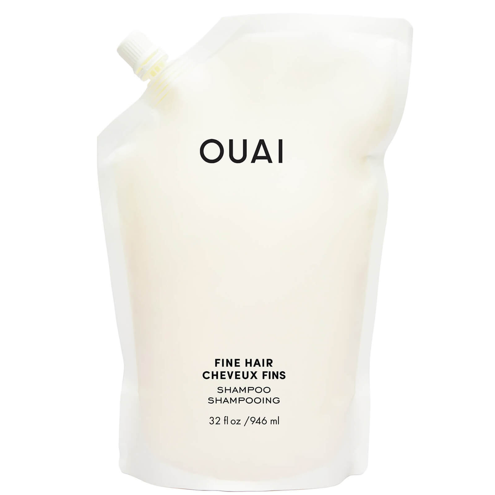 Lookfantastic OUAI Fine Shampoo And Refill Bundle