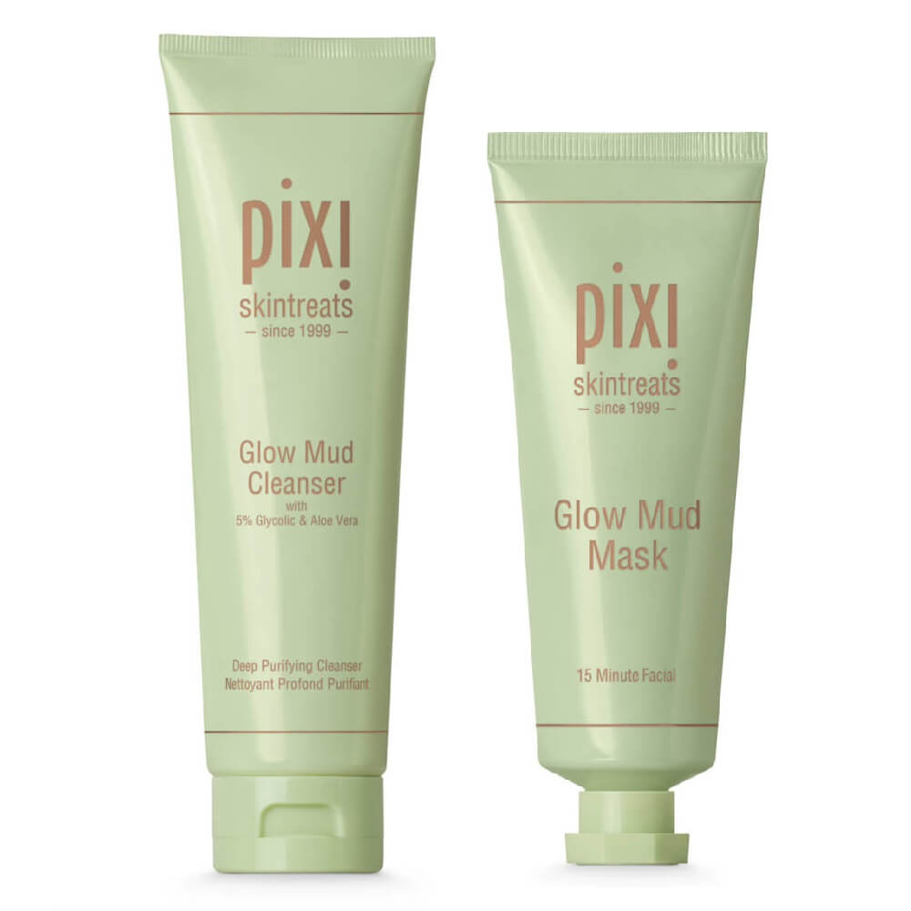 lookfantastic PIXI Glow Mud Pamper Duo Exclusive