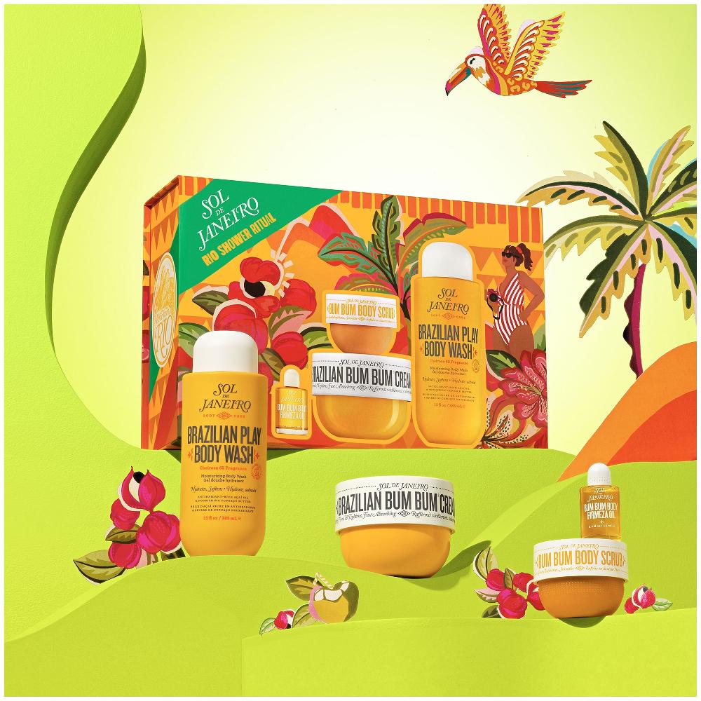 Lookfantastic Sol De Janeiro Rio Shower Ritual Set