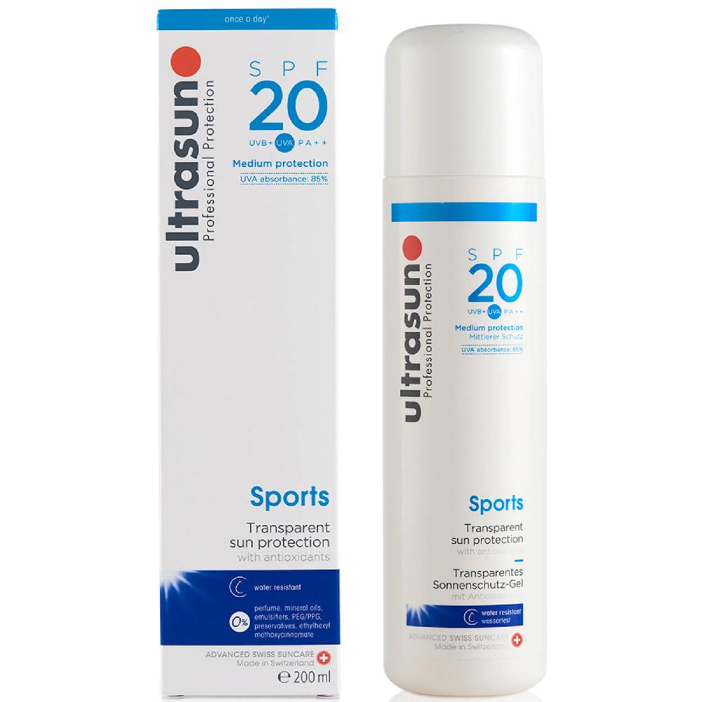 lookfantastic Ultrasun LSF20 Sports Gel (200 ml)