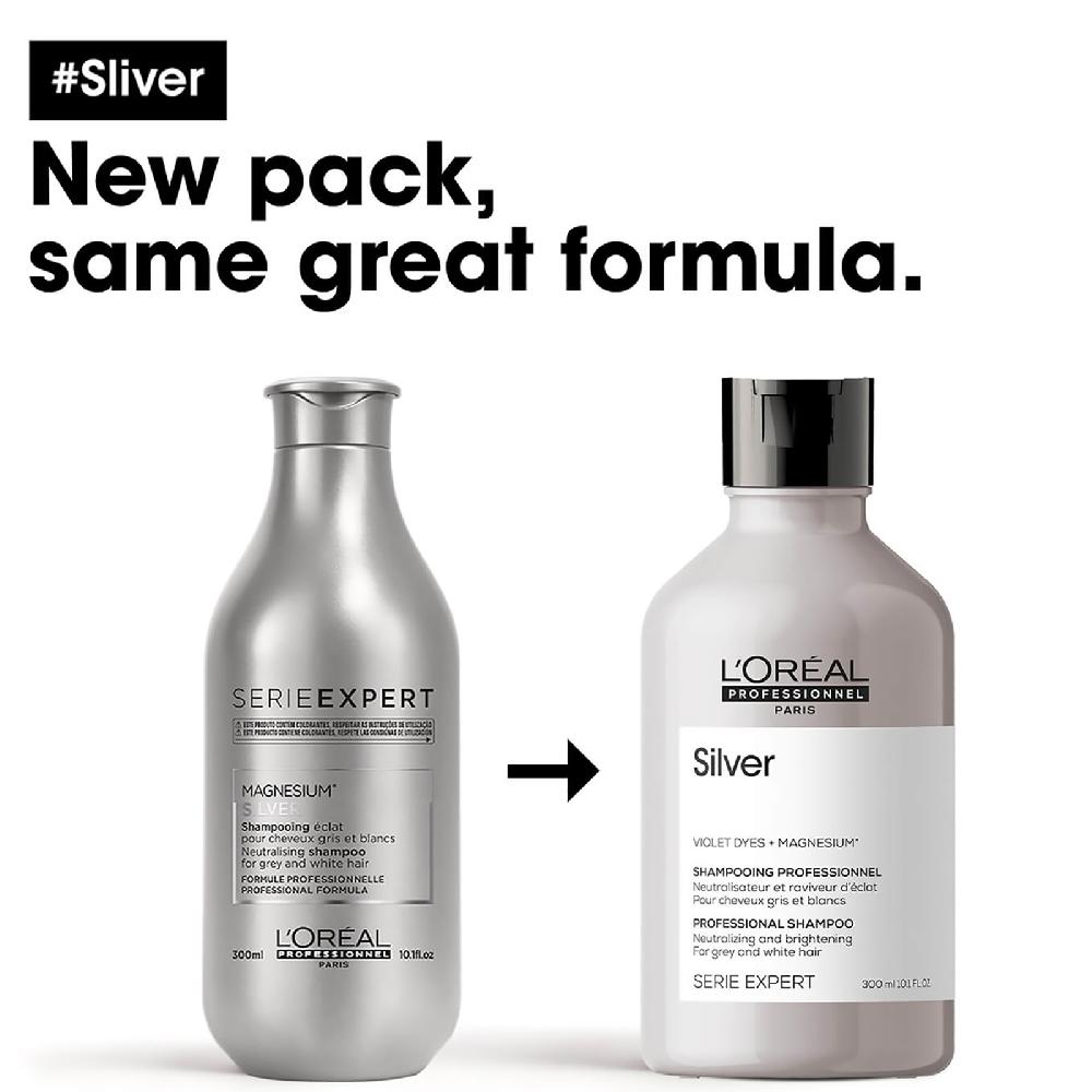 Lookfantastic LOreal Serie Expert Silver Shampoo 250ml