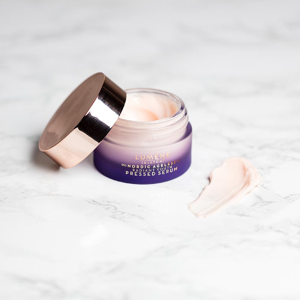 Lookfantastic Lumene Nordic Ageless [AJATON] Radiant Youth Pressed Serum 50ml