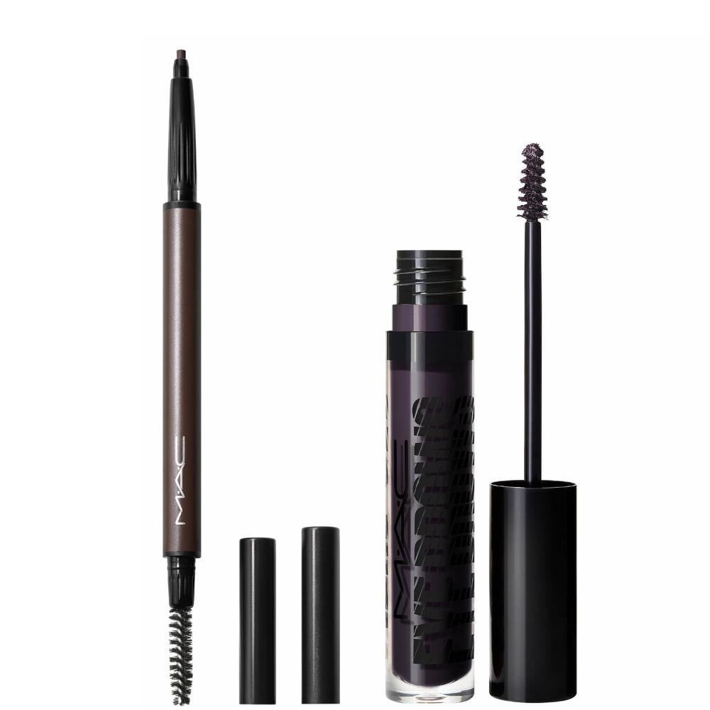 lookfantastic MAC Eyebrow Moment bundle - Genuine Aubergine (Worth 55.00€)