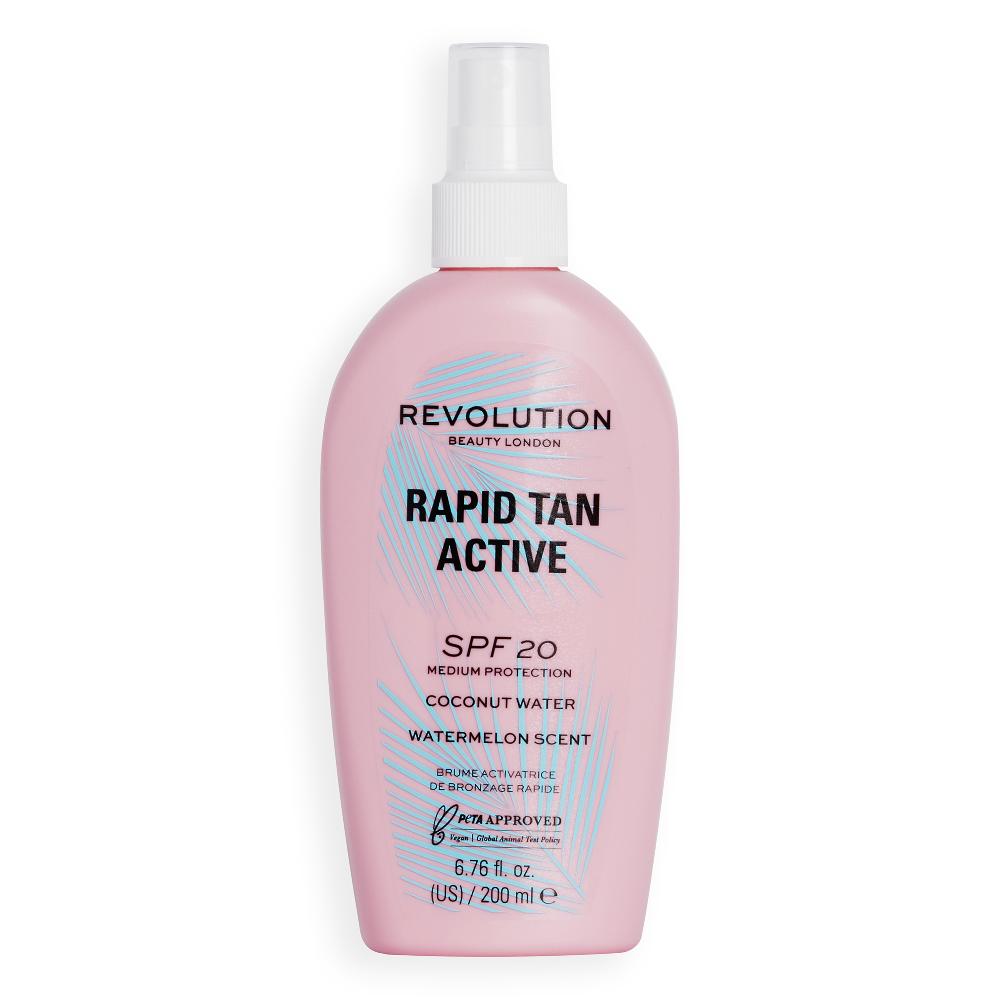 lookfantastic Makeup Revolution Beauty Rapid Tan Active LSF 20 200 ml