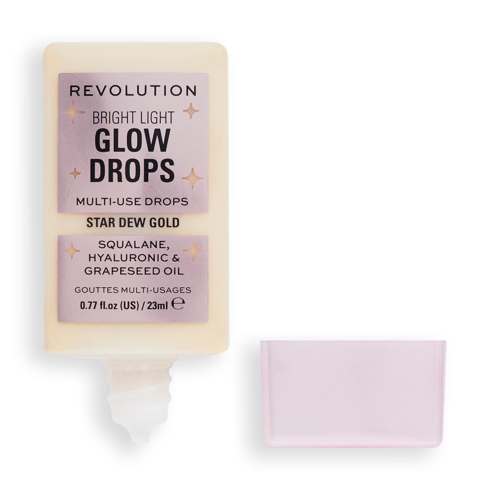 Lookfantastic Makeup Revolution Bright Light Glow Drops - Golden Star Dew
