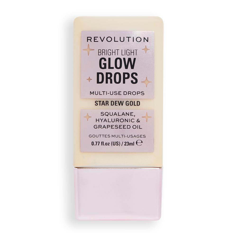 lookfantastic Makeup Revolution Bright Light Glow Drops - Golden Star Dew