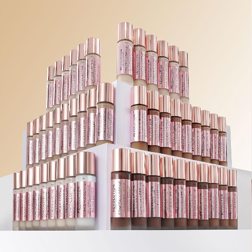 lookfantastic Makeup Revolution Conceal & Define Foundation (Verschiedene Farbtöne)