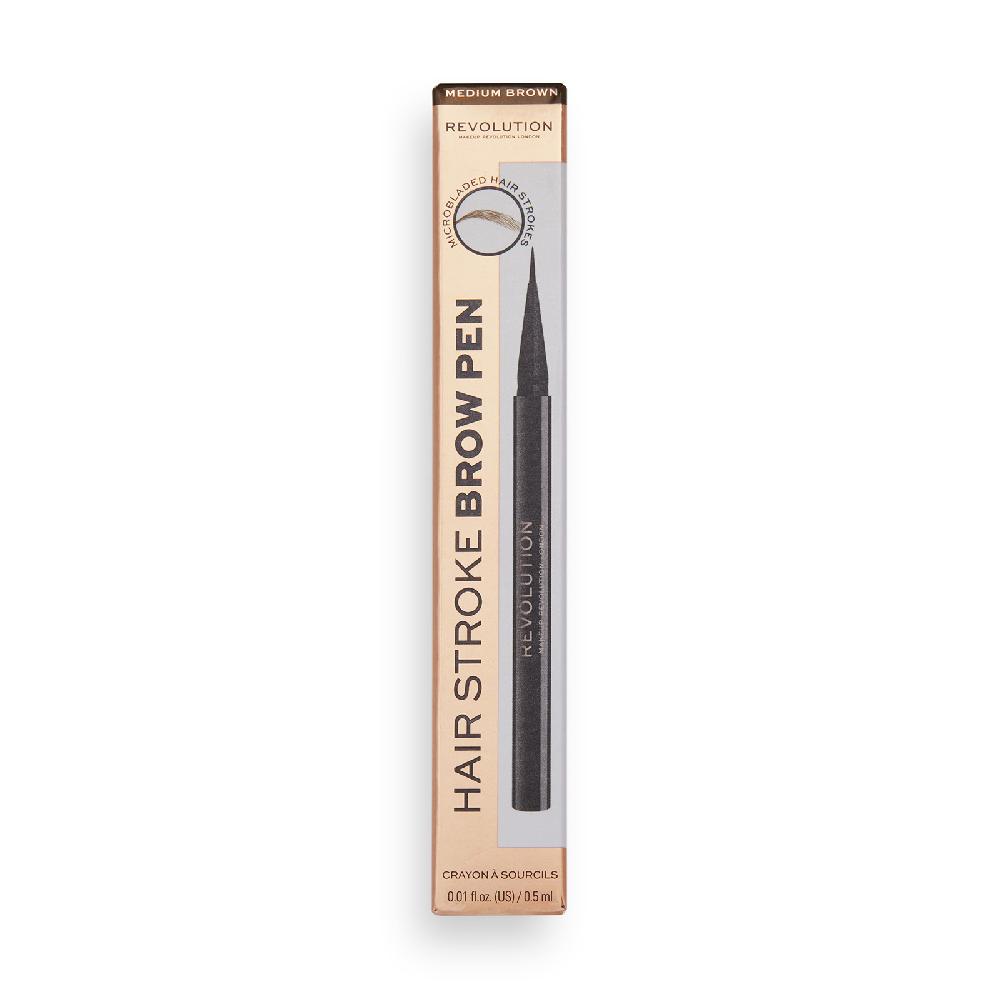 Lookfantastic Makeup Revolution Hair Stroke Augenbrauenstift 0 5 Ml (Verschiedene Farbtöne)
