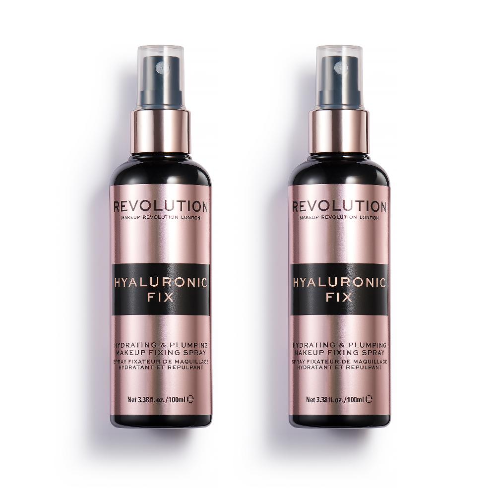 lookfantastic Makeup Revolution Hyaluronic Fixing Spray Duo