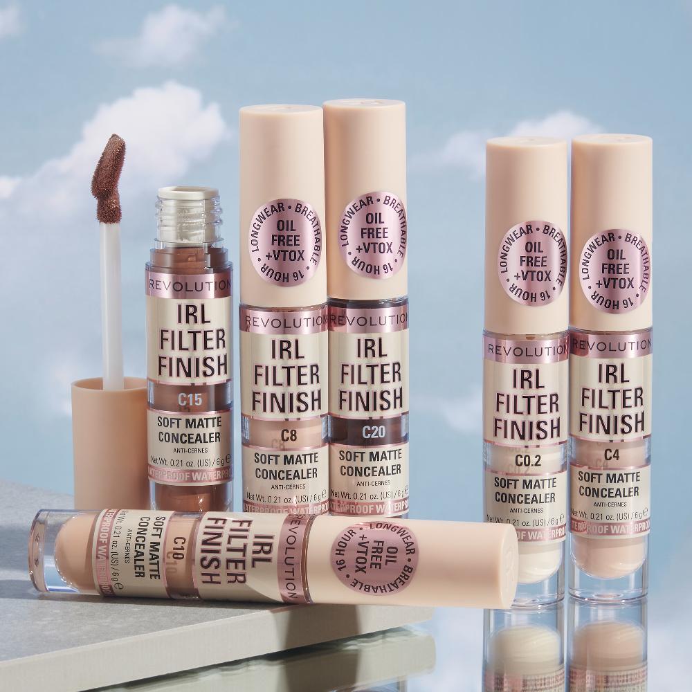 Lookfantastic Makeup Revolution IRL Filter Finish Concealer 6 G (Verschiedene Farbtöne)