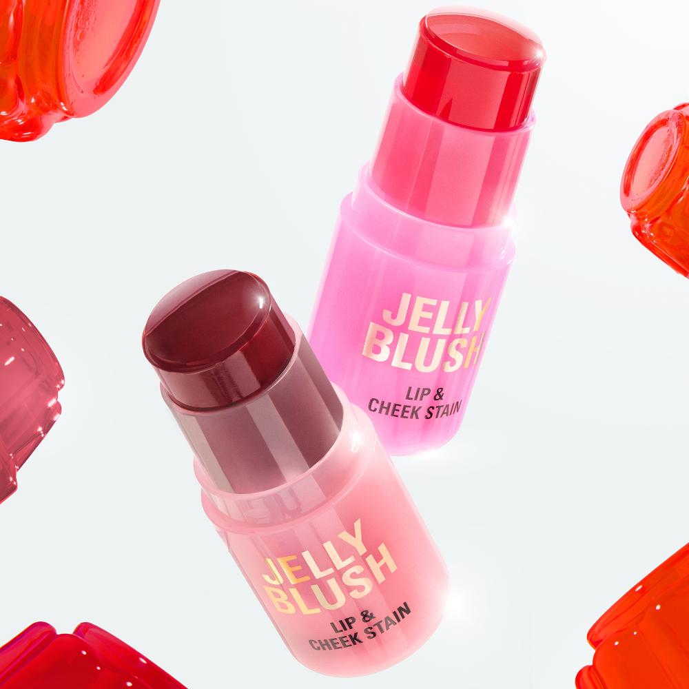 Lookfantastic Makeup Revolution Jelly Blush Stick Lip And Cheek Stain 5.5g (Various Shades)