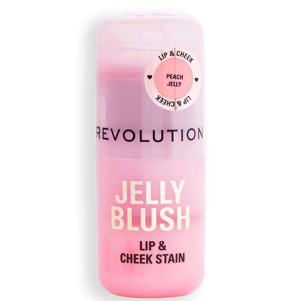 lookfantastic Makeup Revolution Jelly Blush Stick Lip and Cheek Stain 5.5g (Various Shades)