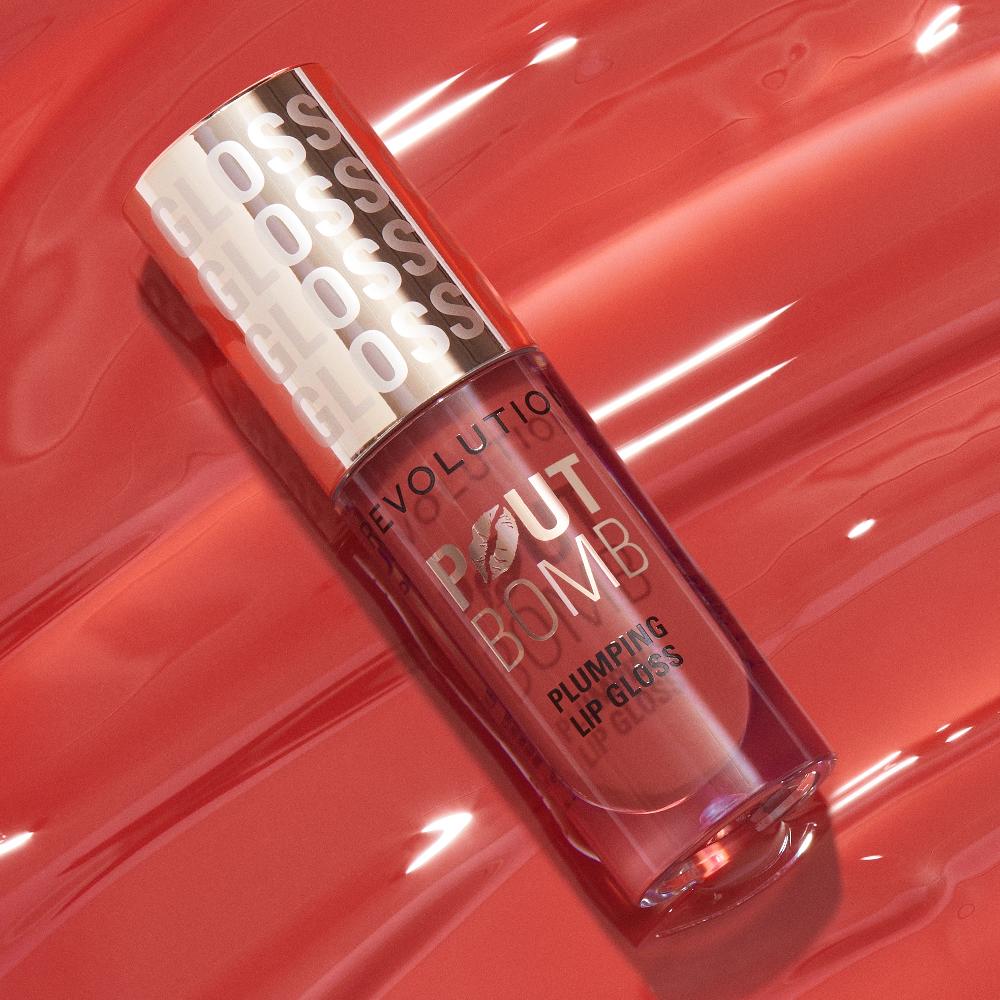 Lookfantastic Makeup Revolution Pout Bomb Plumping Gloss Jelly 4.5ml (Various Shades)