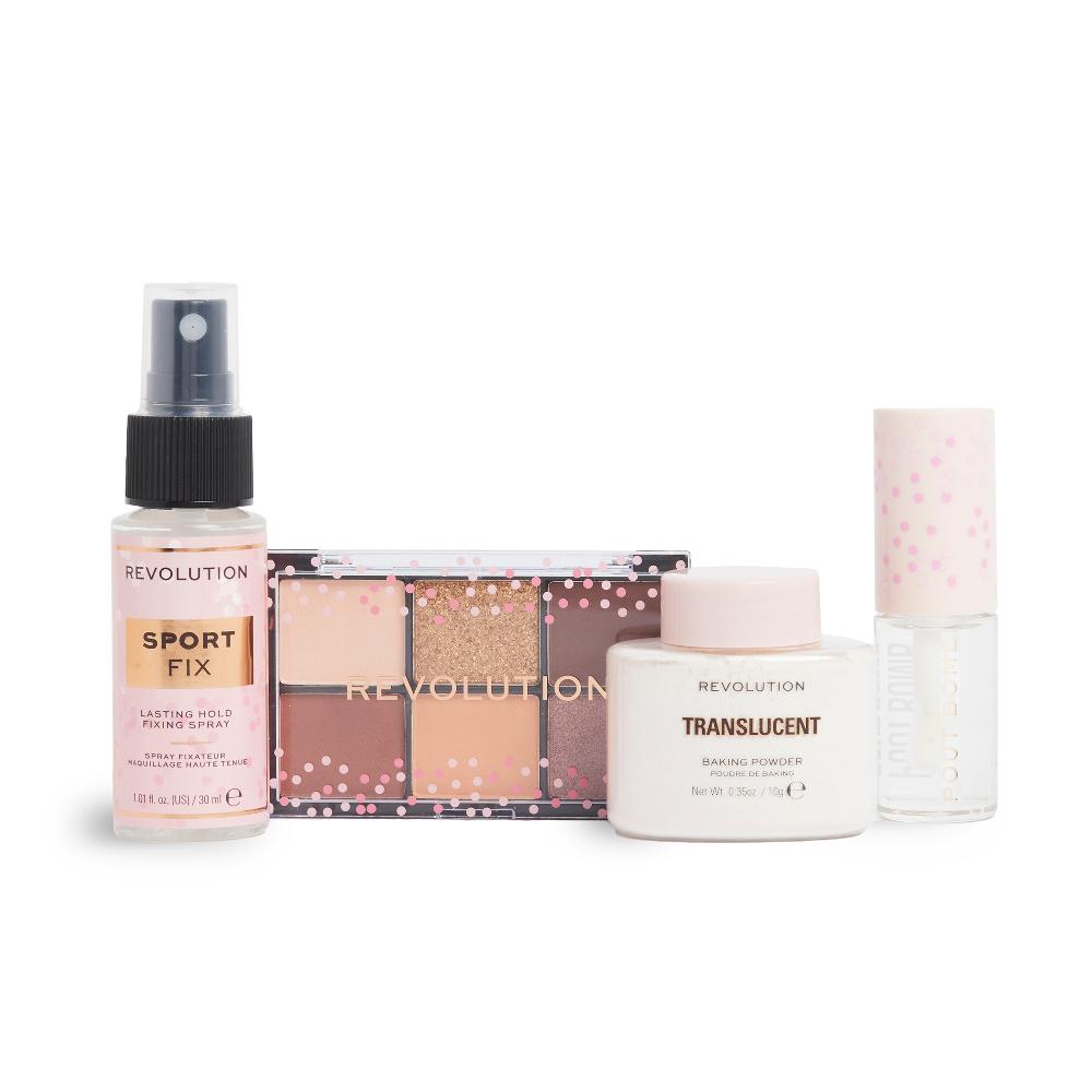 Lookfantastic Makeup Revolution The Icons Minis Set - Pink Party