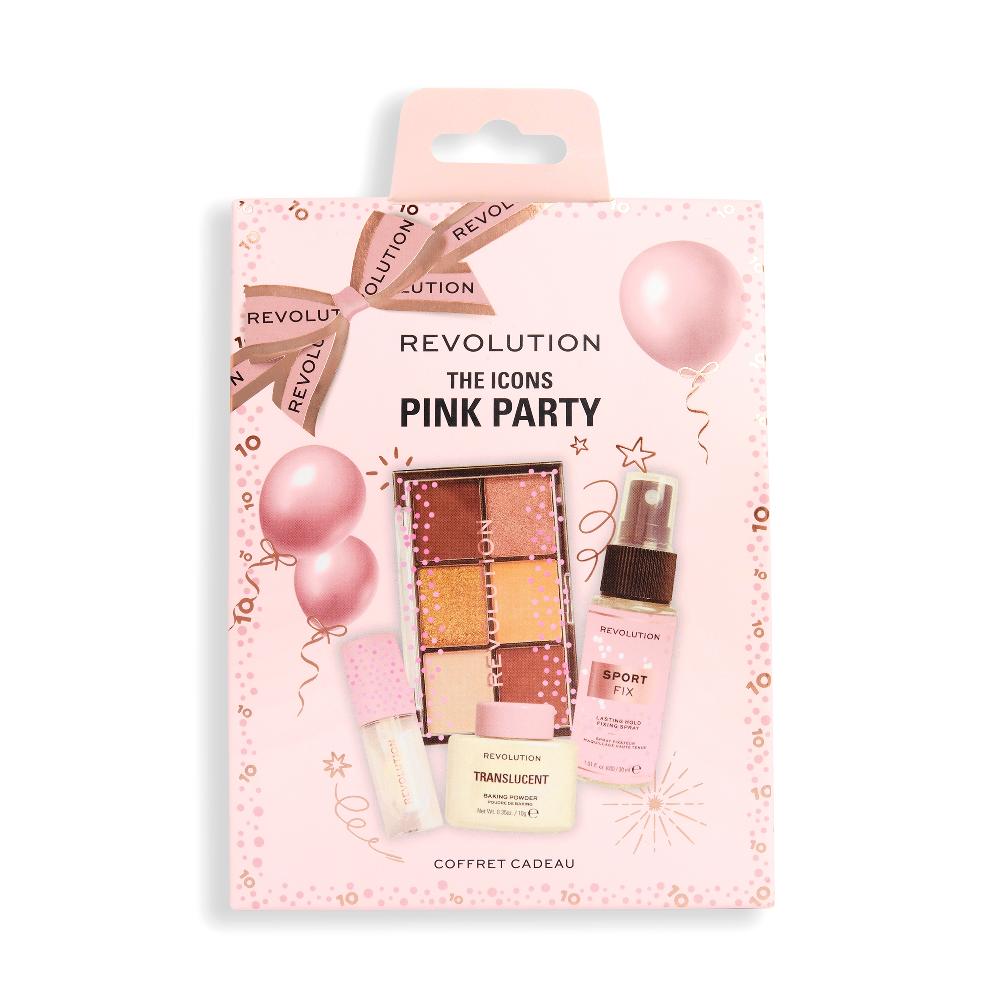 Lookfantastic Makeup Revolution The Icons Minis Set - Pink Party