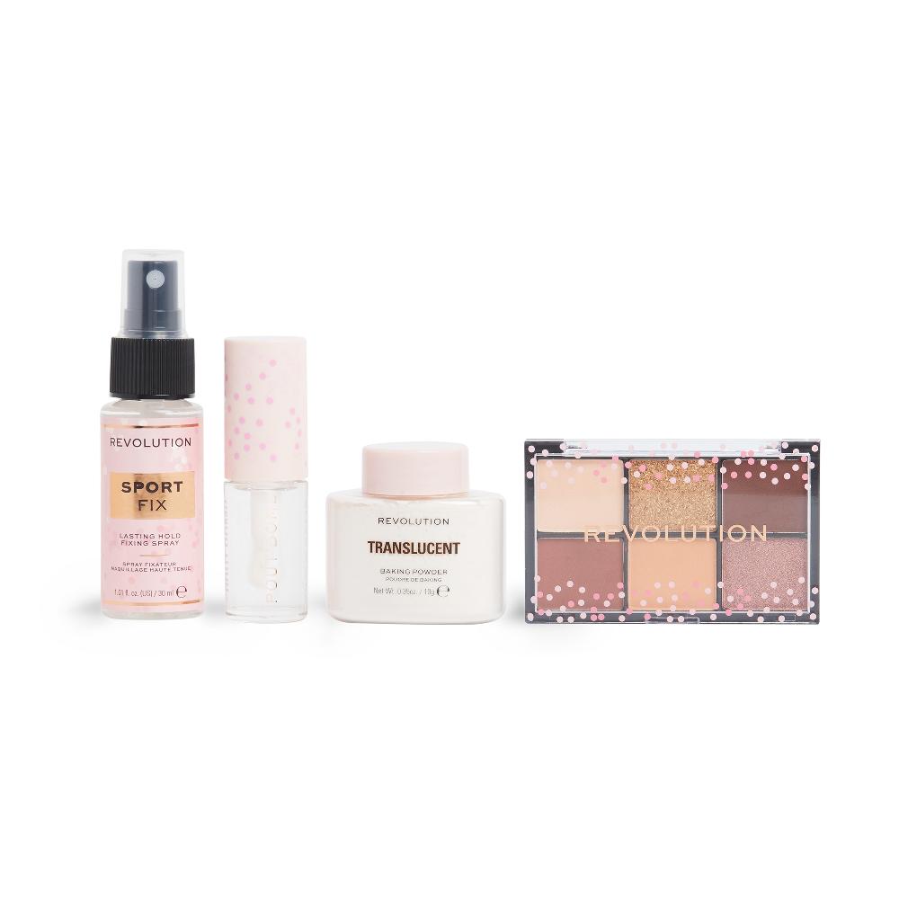 Lookfantastic Makeup Revolution The Icons Minis Set - Pink Party