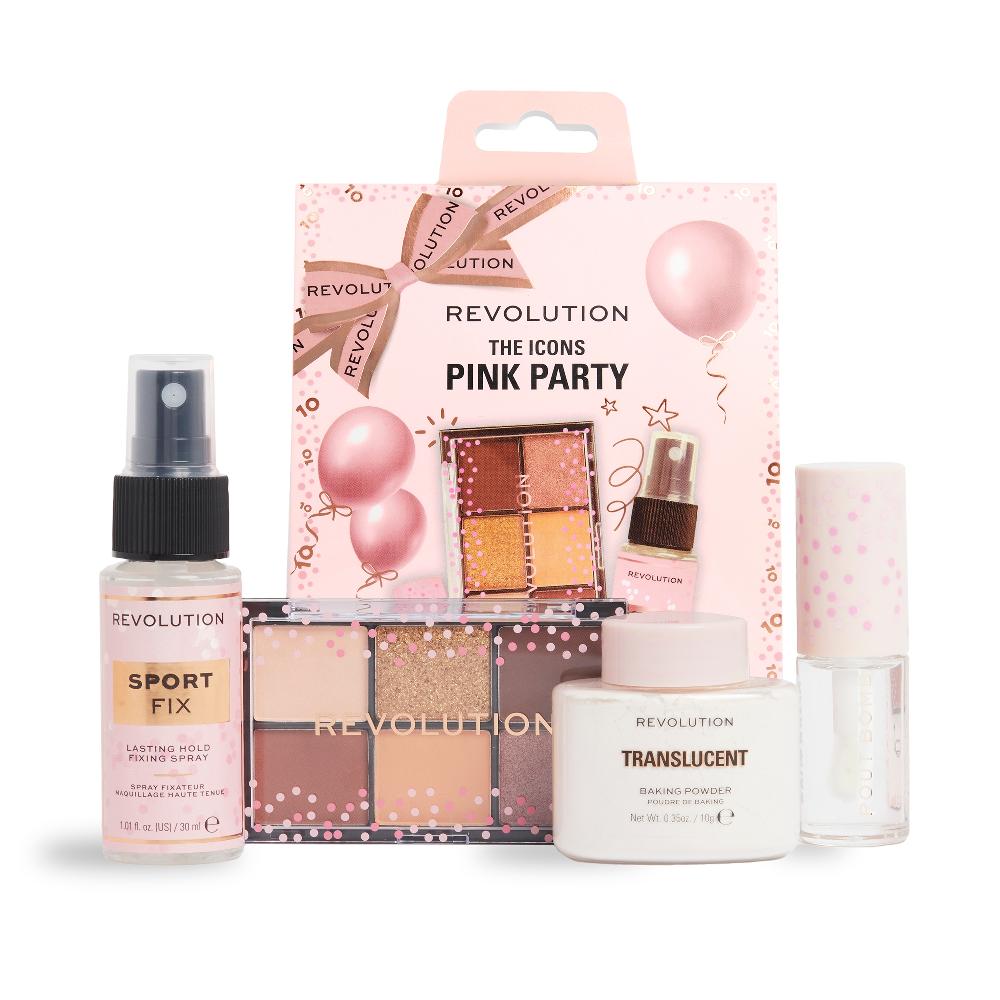 lookfantastic Makeup Revolution The Icons Minis Set - Pink Party