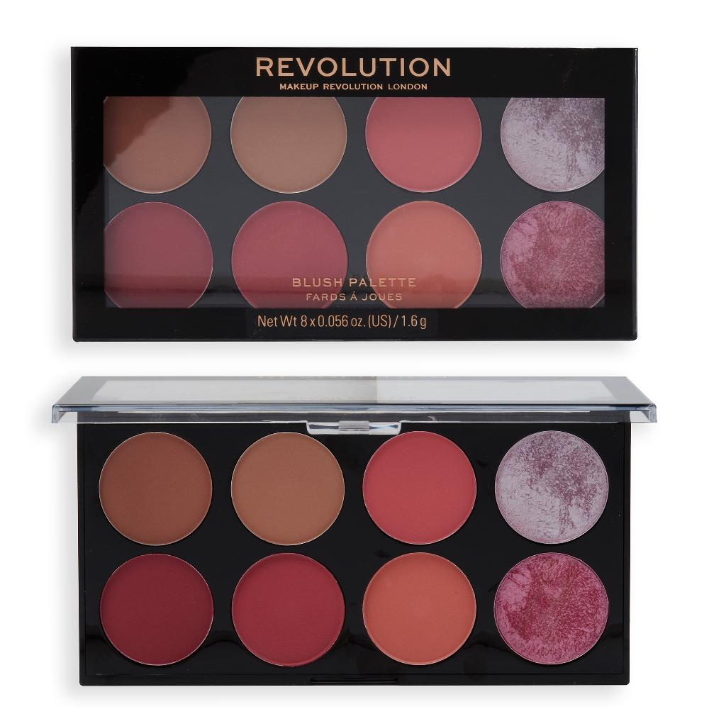 Lookfantastic Makeup Revolution Ultra Blush Palette - Sugar & Spice