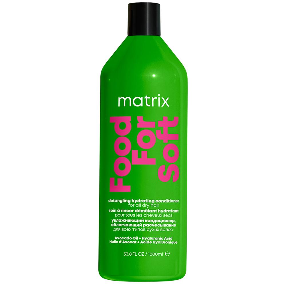 lookfantastic Matrix Food For Soft Entwirrspülung mit Avocadoöl und Hyaluronsäure für trockenes Haar 1000 ml
