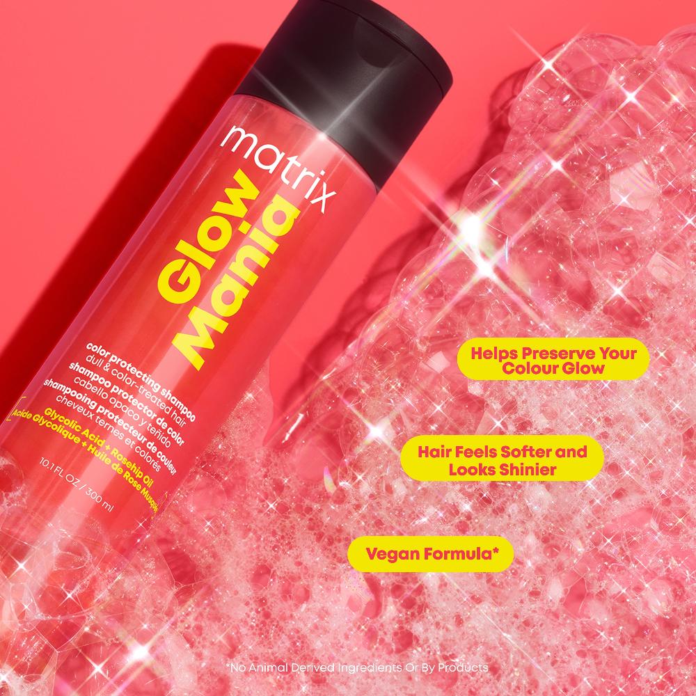 Lookfantastic Matrix Glow Mania Color Protecting Shampoo 300ml