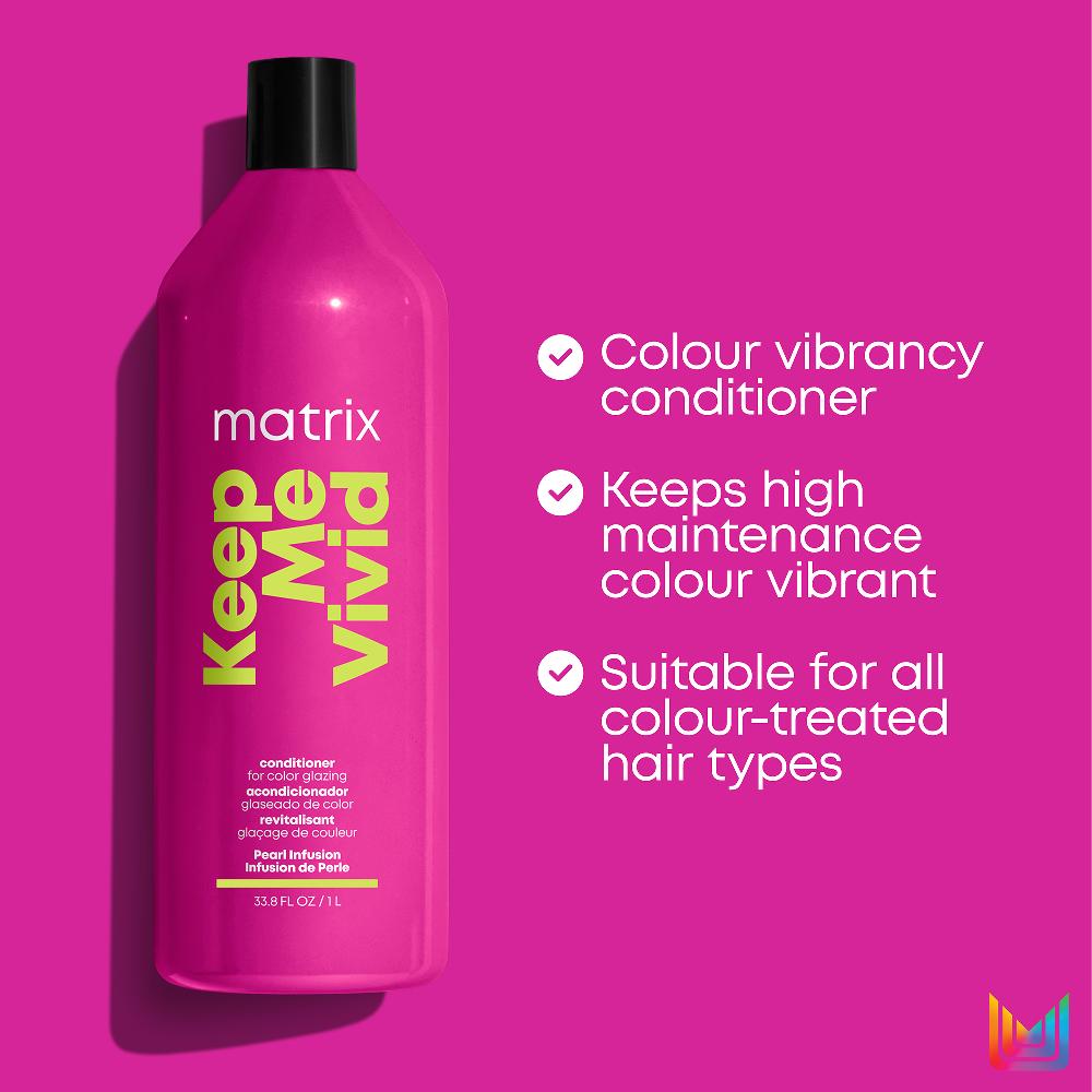 Lookfantastic Matrix Keep Me Vivid Farbintensivierende Spülung Für Farbbehandeltes Haar 1000 Ml