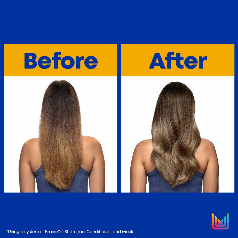 Lookfantastic Matrix Total Results Brass Off Brunette Blue Spülung Für Aufgehelltes Brünettes Haar 1000 Ml