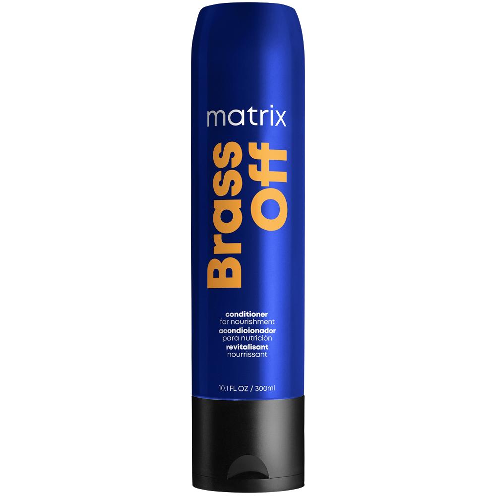 lookfantastic Matrix Total Results Brass Off Brunette Blue Spülung für aufgehelltes brünettes Haar 300 ml