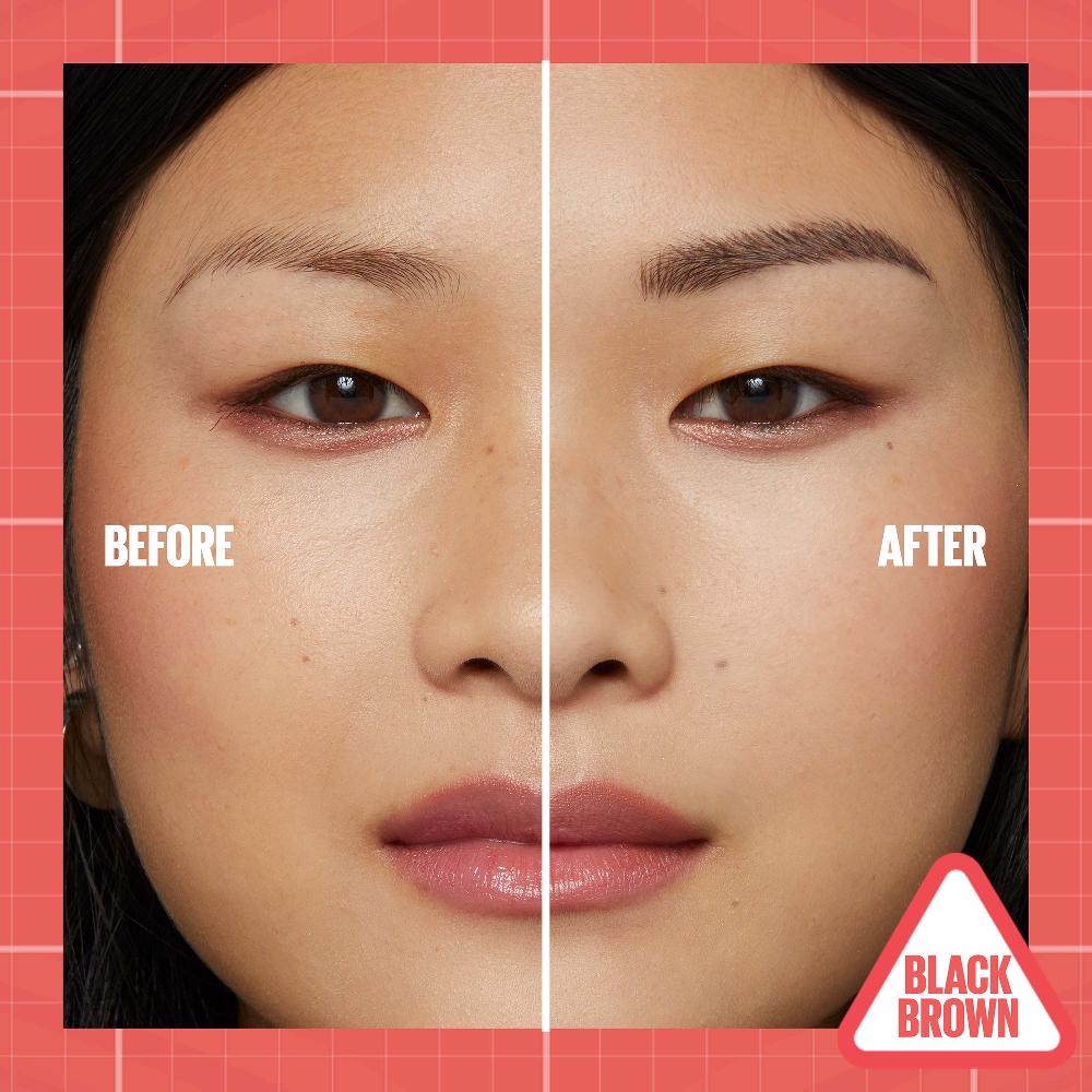 Lookfantastic Maybelline Build-A-Brow 2 Easy Steps Eye Brow Pencil And Gel (Various Shades)