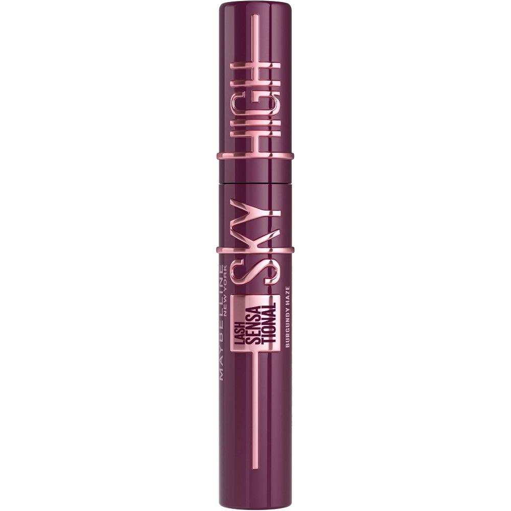 Lookfantastic Maybelline Lash Sensational Sky High Volumizing And Thickening Eyelash Lengthening Mascara - Burgundy Haze