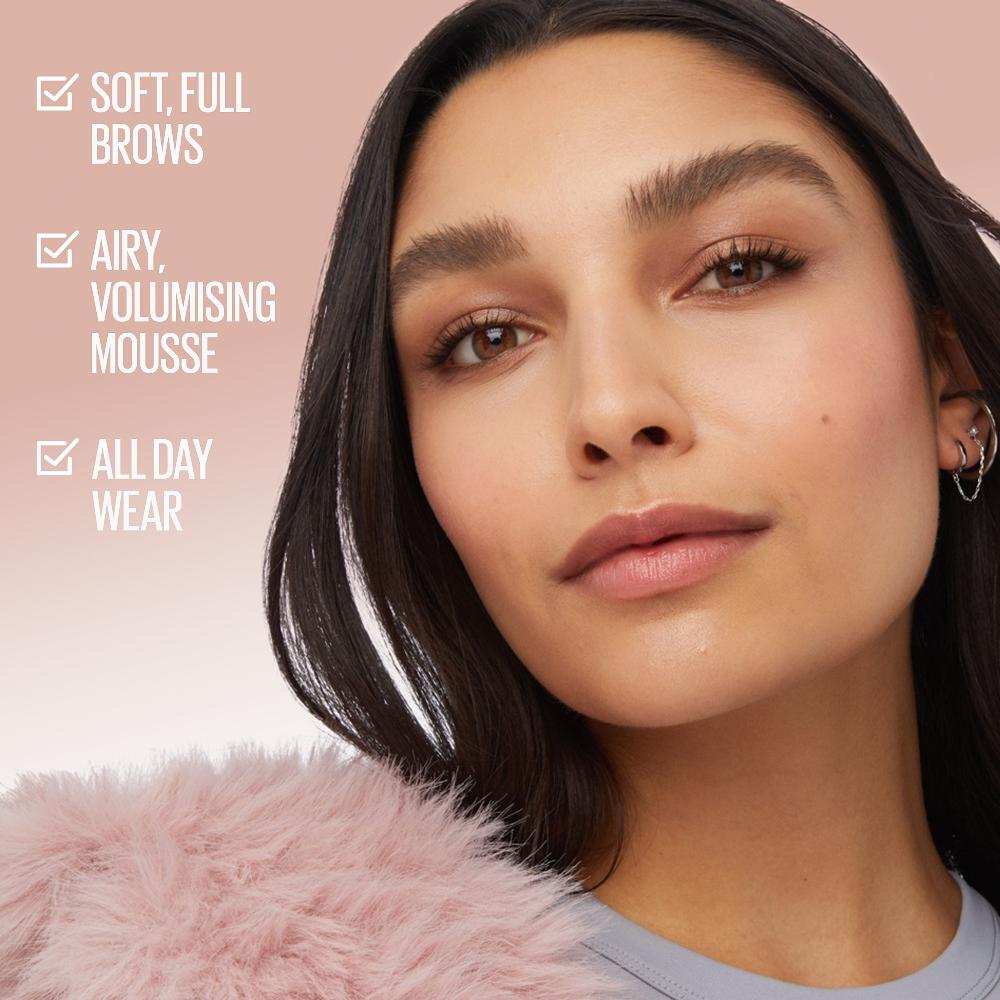 Lookfantastic Maybelline New York Superfluff Brow Mousse Soft Full Brows All Day Wear Airy Volumizing Mousse 5g (Various Shades)