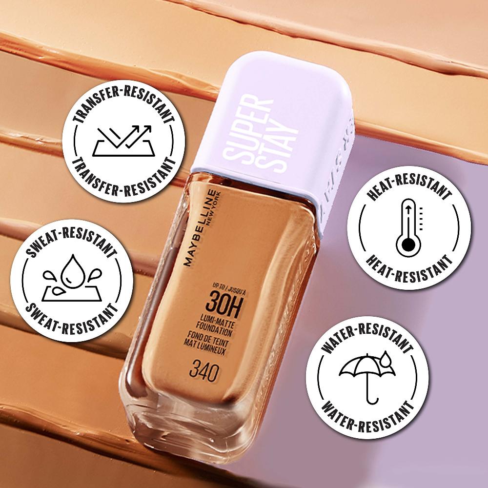 Lookfantastic Maybelline Super Stay Up To 30H Lumi-Matte Foundation 35ml (Various Shades)