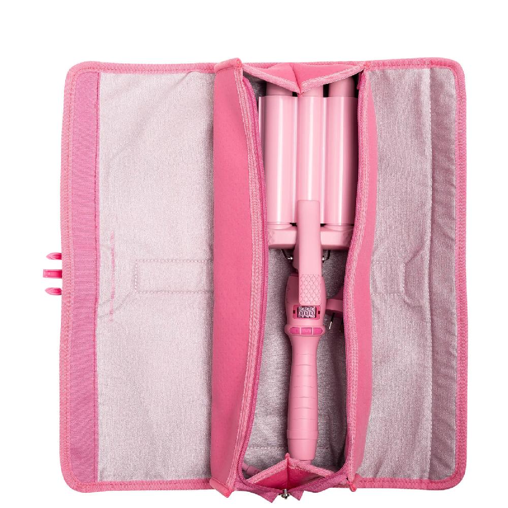 Lookfantastic Mermade Hair Lockenstab Und Tasche Rosa