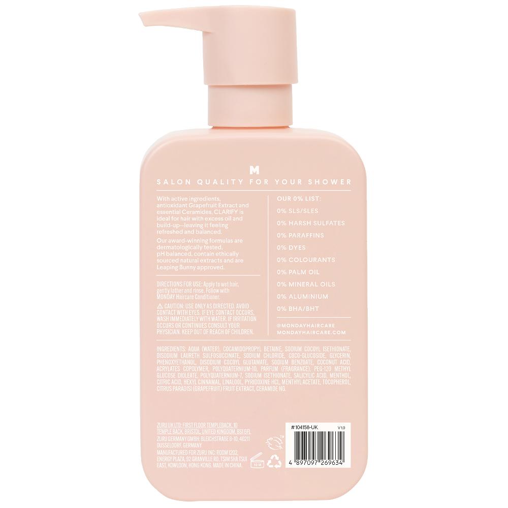 Lookfantastic MONDAY Haircare Klärendes Shampoo 354 Ml